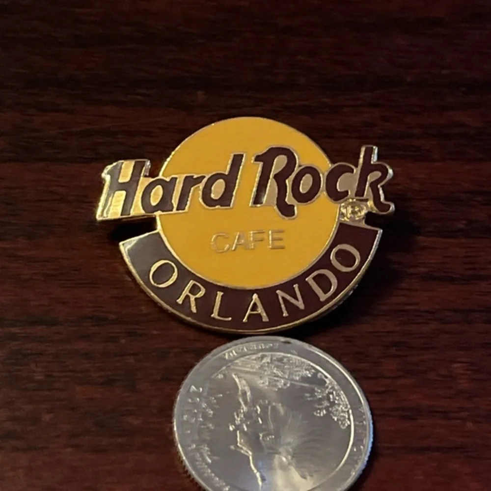 Hard Rock Cafe Logo Orlando Florida‎ Lapel Hat Pin